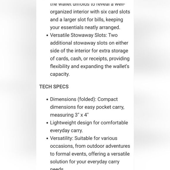 Neff Buckle Down Bilfold Wallet - Picture 4 of 6